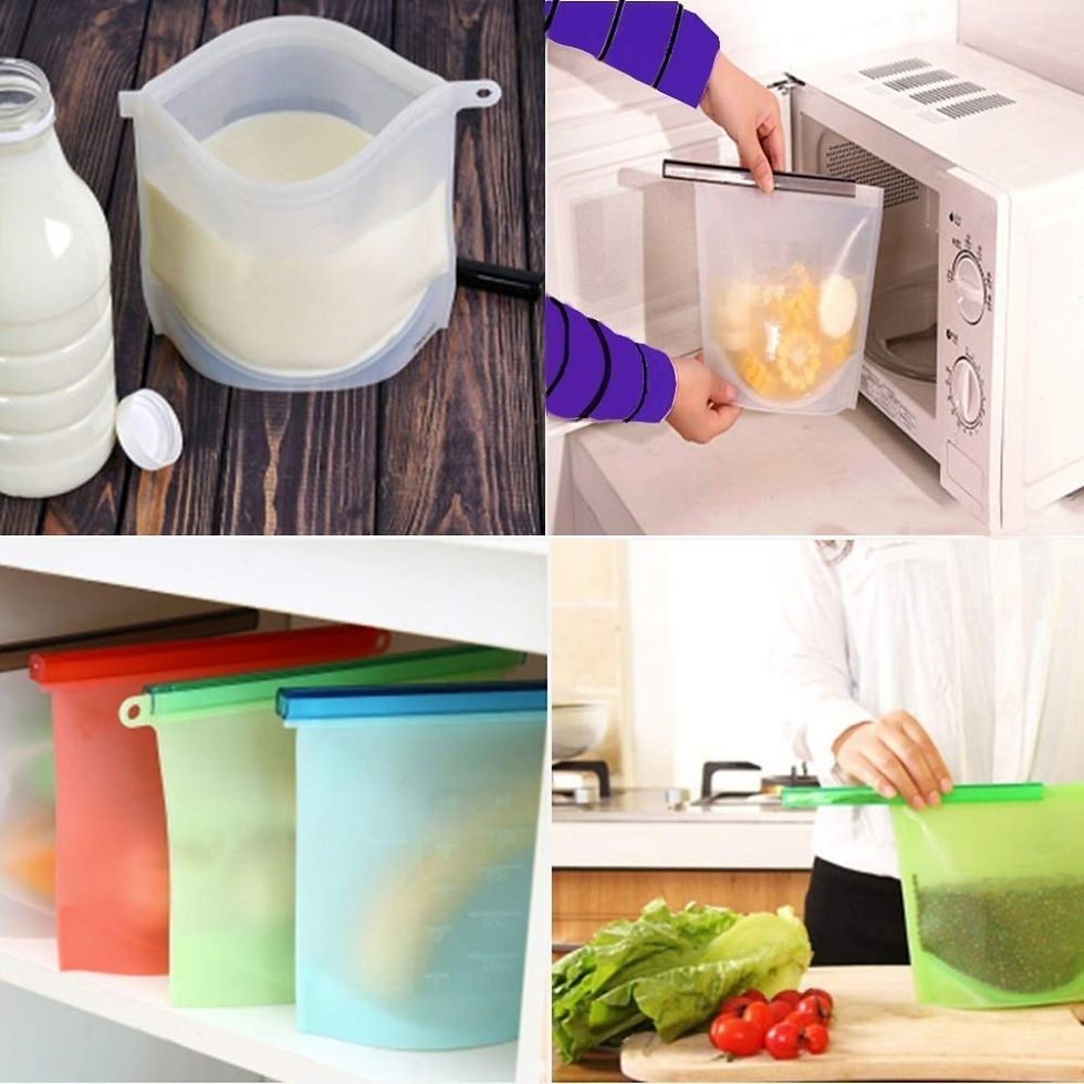 Thumbnail: Silicon Bag Food Storage Bag
