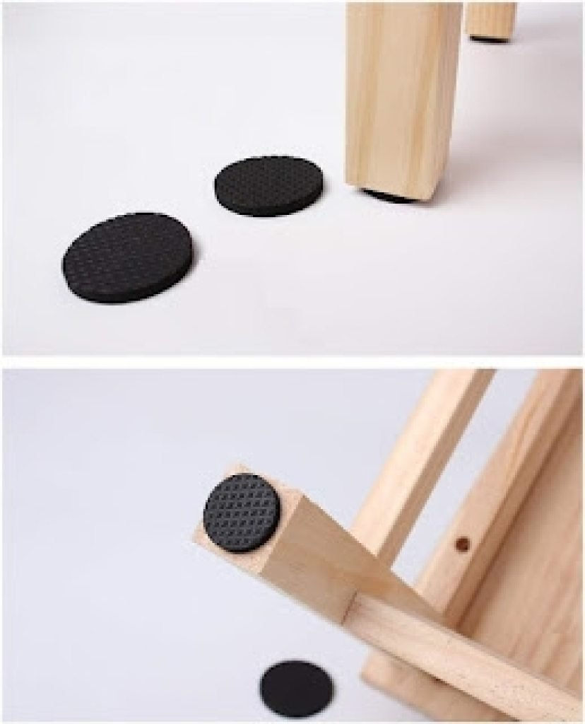 Thumbnail: 30 pcs Round Chair leg Pad Anti Slip Mat