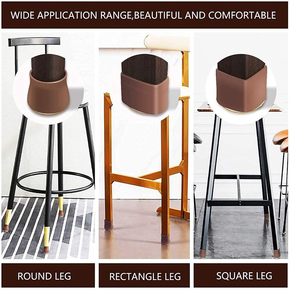 Thumbnail: Silicone Anti Slip Chair Leg Cover 1 pcs