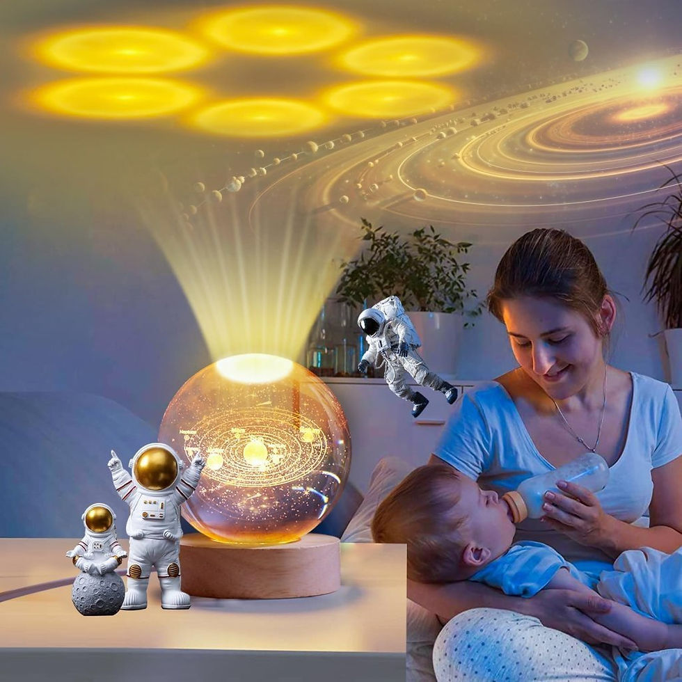 Thumbnail: 3D Crystal Ball Night Lamp