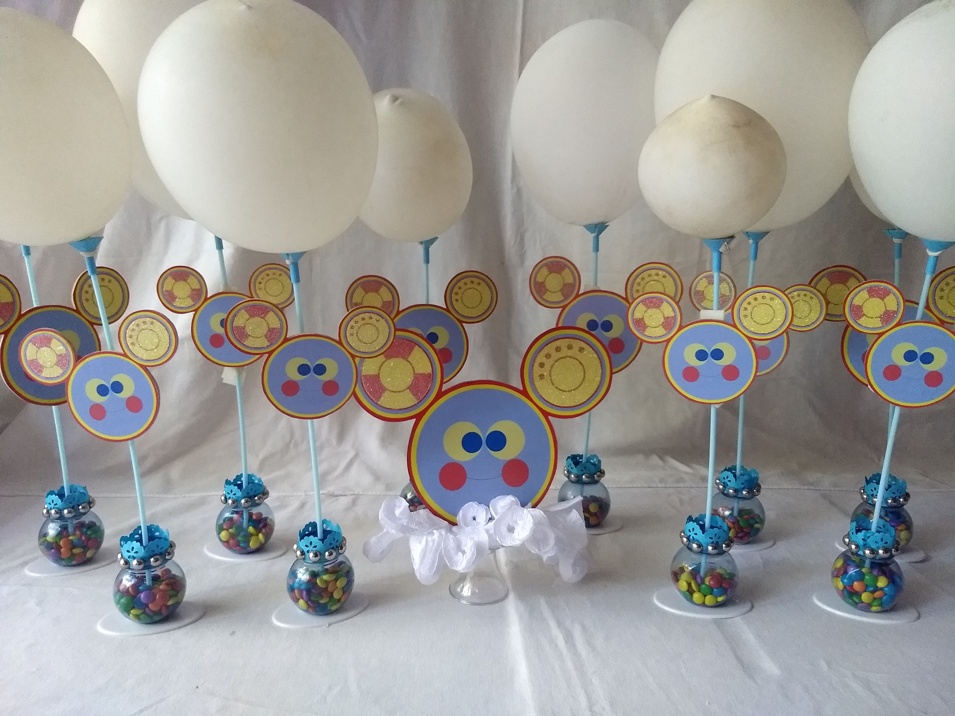 Centro de mesa Mickey mini baleiro