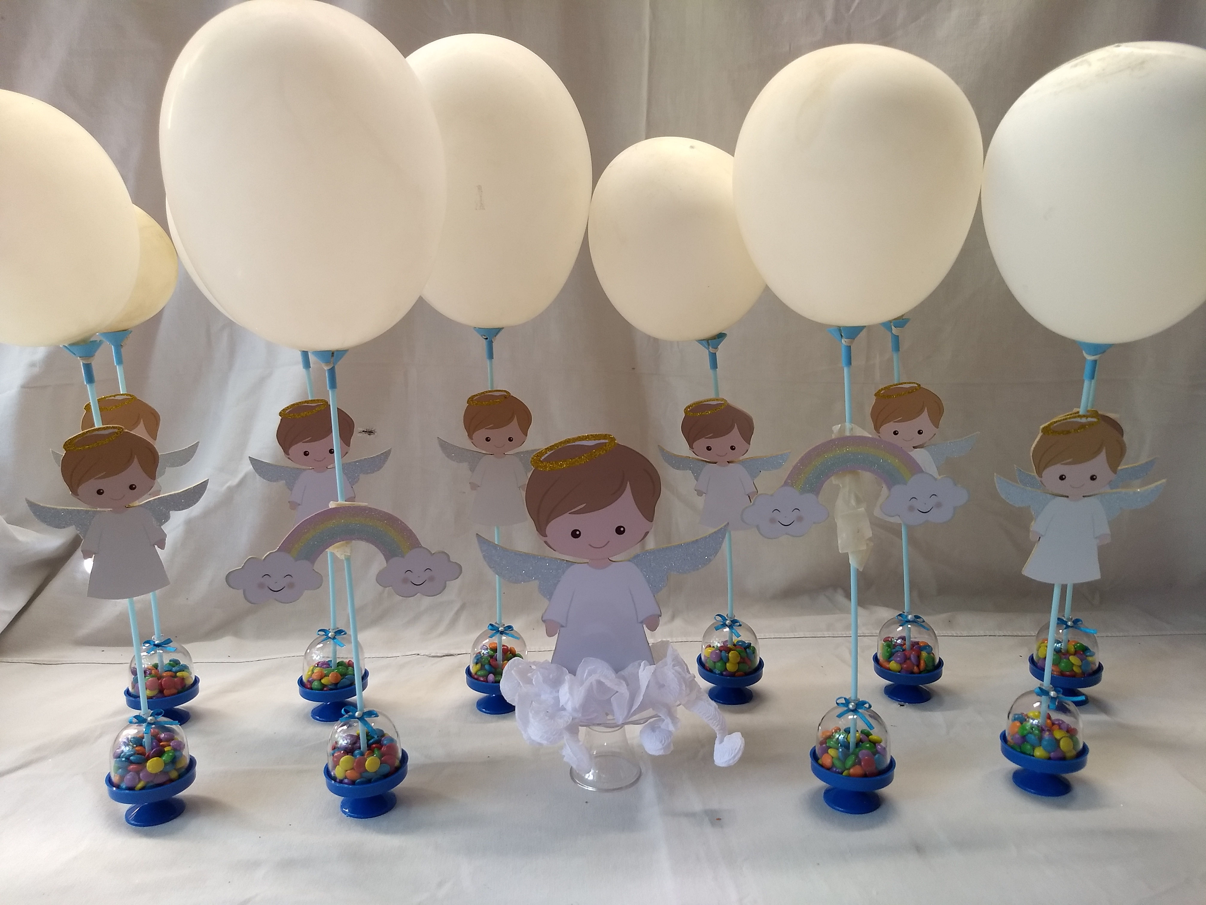 Centro de mesa Anjinho cúpula