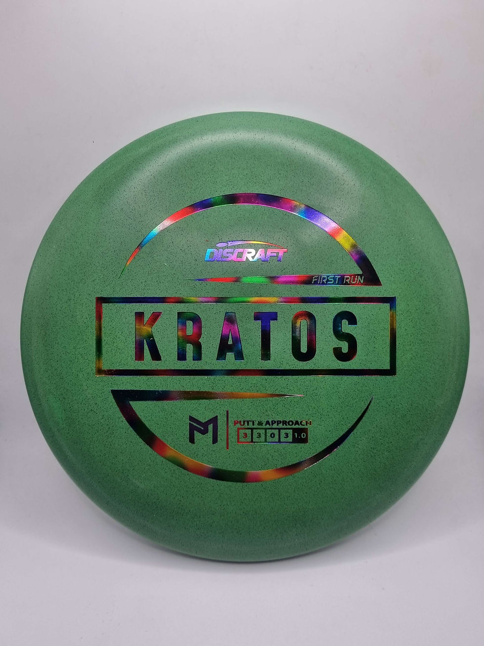 Thumbnail: Kratos First Run Rubber Blend - Paul McBeth ~ 3, 3, 0, 3