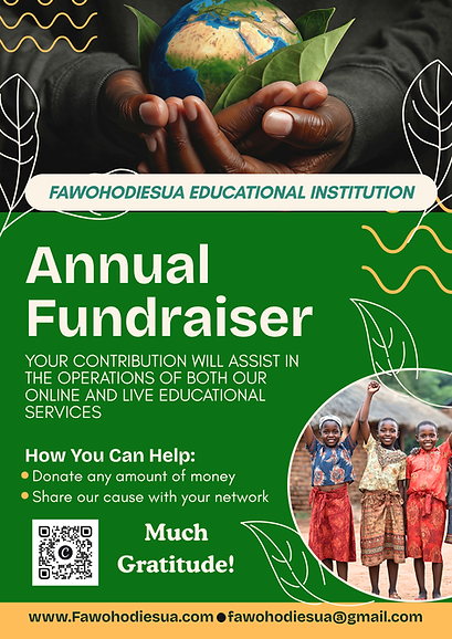 Green And Yellow Bold Creative Fundraising Flyer.png