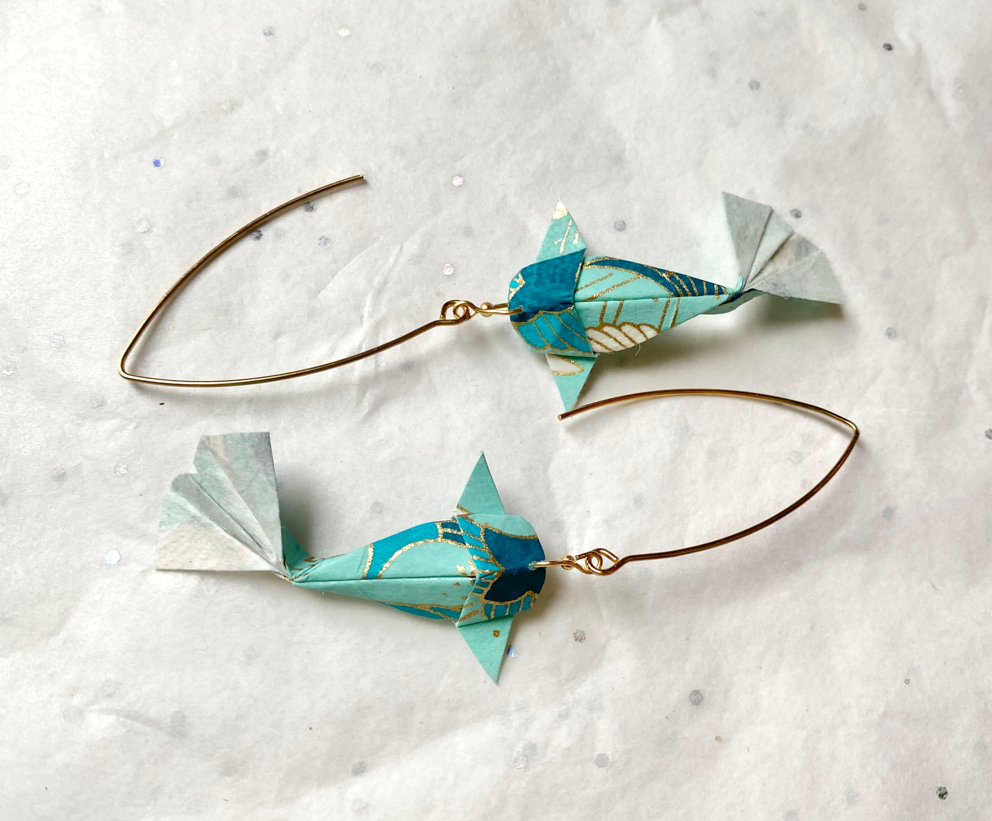 Boucles carpes koï, lot de 6