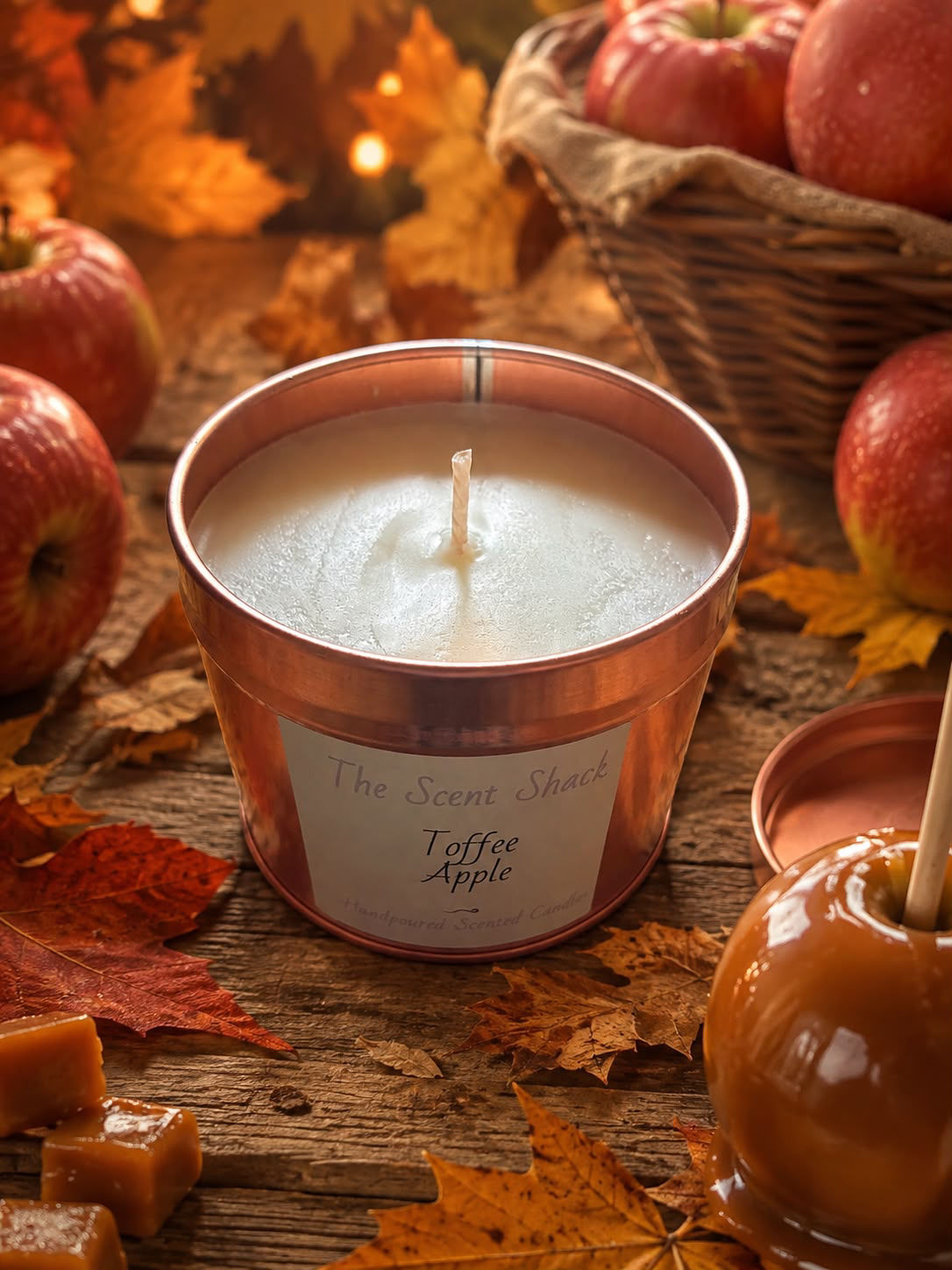 Toffee Apple Candle