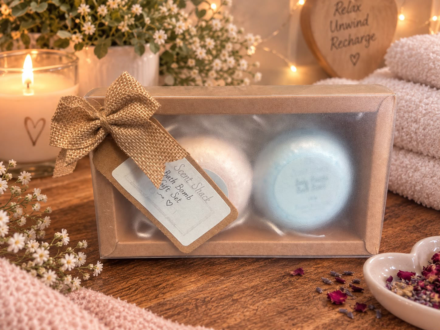 Small bath bomb gift set