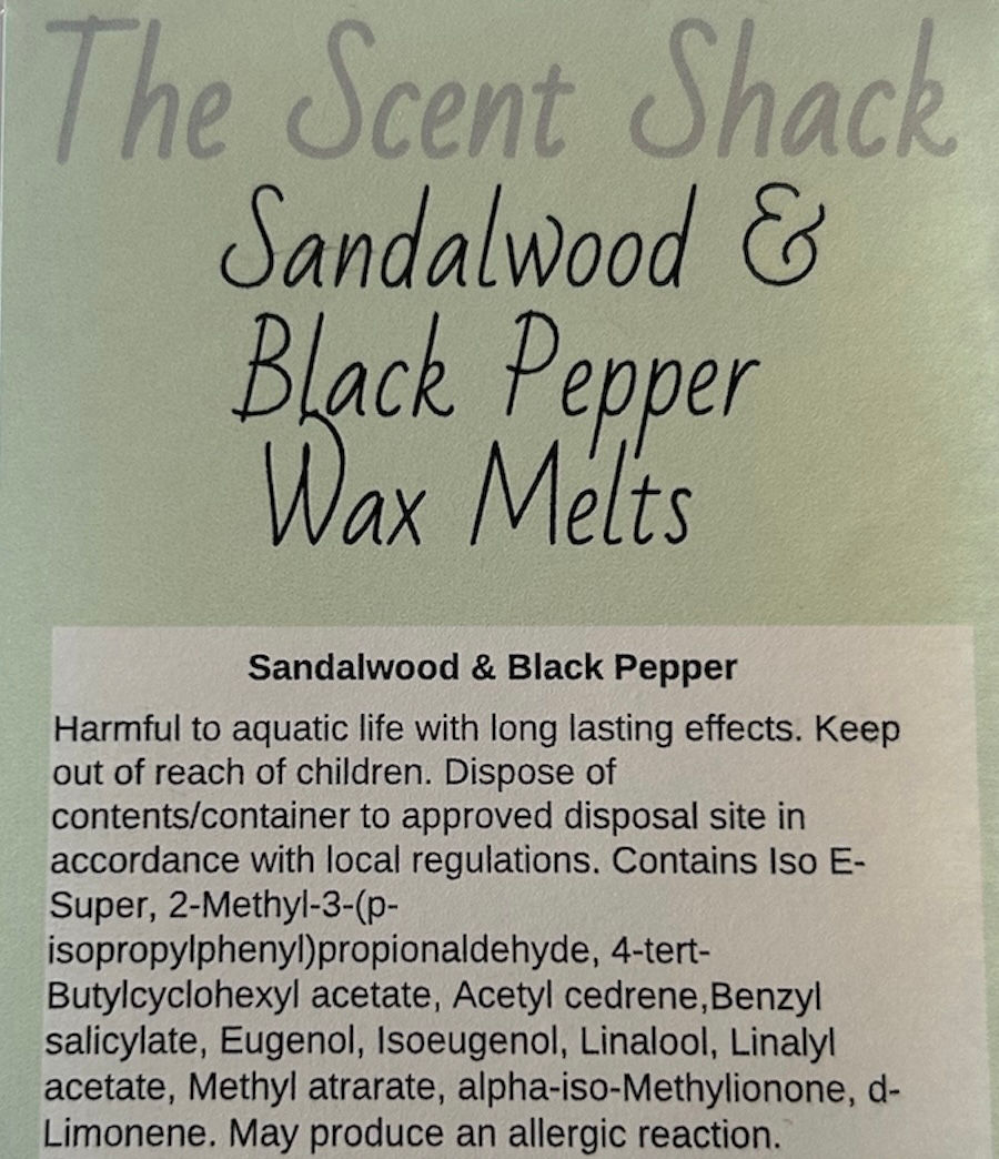 Thumbnail: Sandalwood and Black Pepper Wax Melts