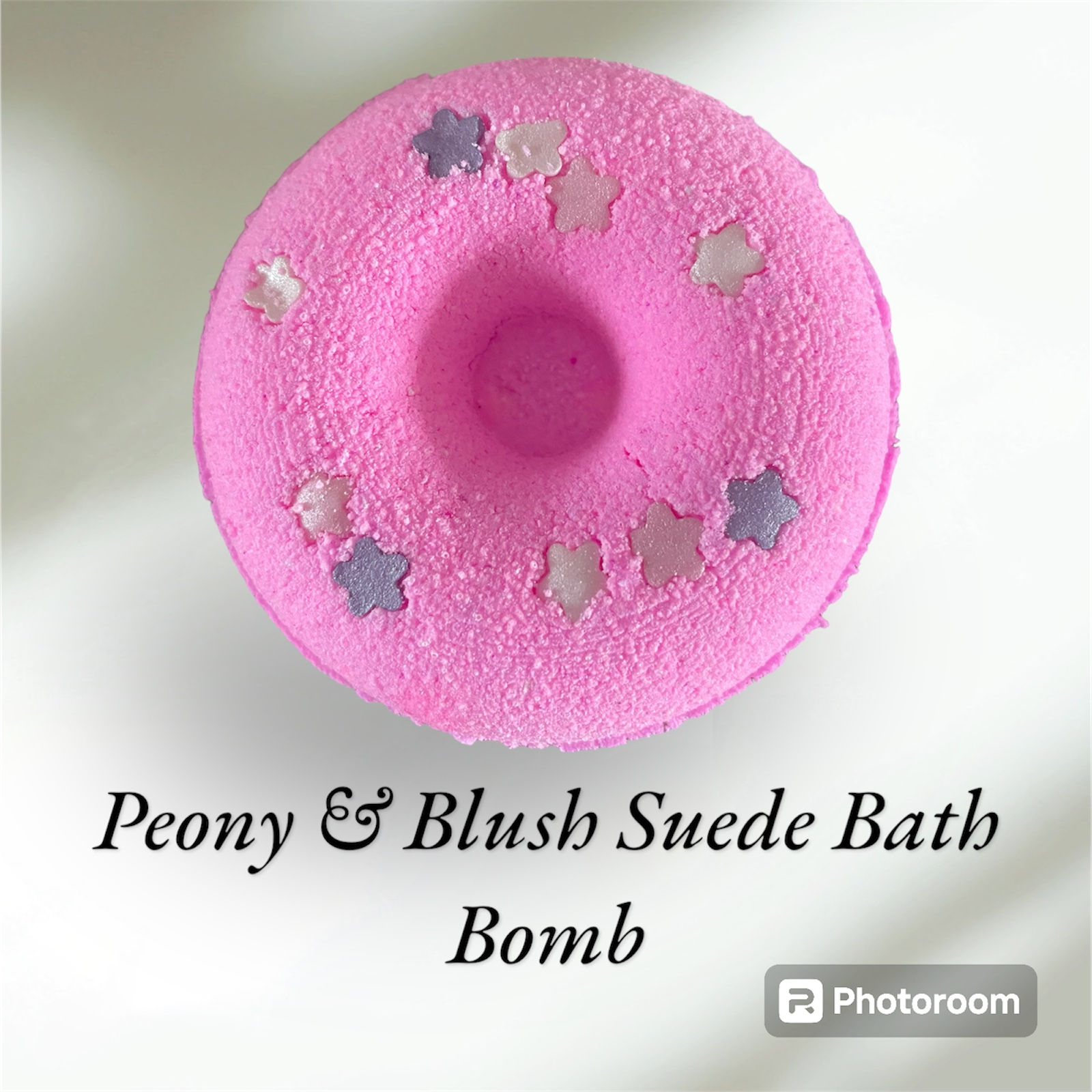 Peony & Blush Suede Bath Bomb