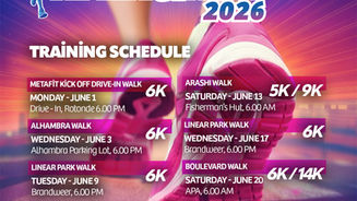 MetaFit 2026 Training Schedule