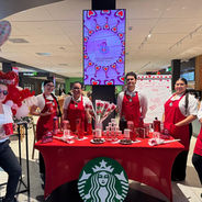 Starbucks Gloria last Valentine's day