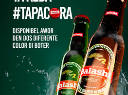 Balashi Beer in two different bottle colors