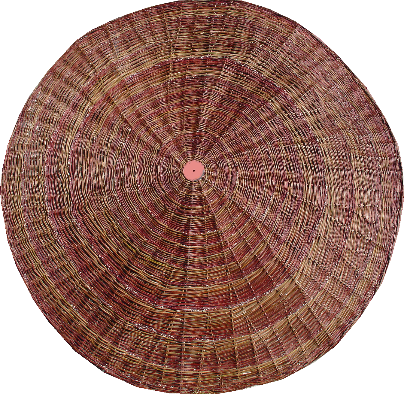 Umbrelă de soare rotundă pentru plajă, terasă, piscină, grădină, parc, locuri de relaxare, împletită manual din nuiele de răchită, eco, modern