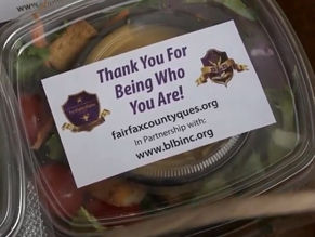 Psi Alpha Alpha and Bernie L. Bates Foundation, Inc., Fifth and Final COVID-19 Catering Donation