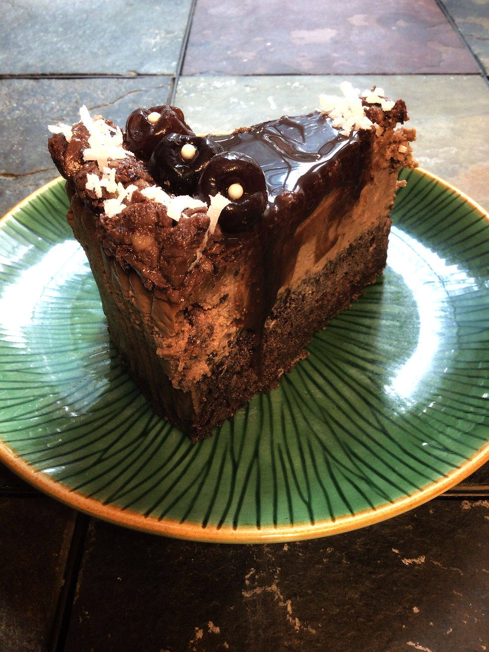 Thumbnail: Cherry Chocolate Rum Cheesecake