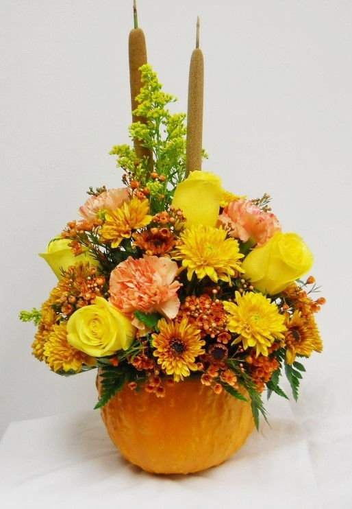Festive Pumpkin Centrepiece