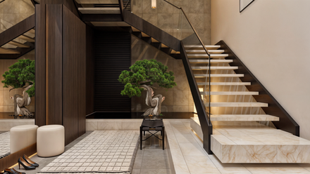 Stairs designed by Adham consultancy