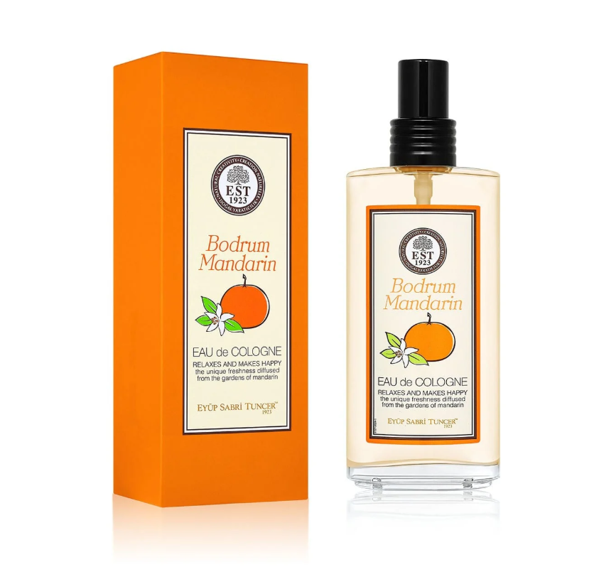Bodrum Mandarin 150 ml Eau De Cologne - Cam Şişe