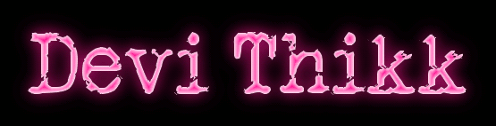 devi thikk Glowing Pink graphic 