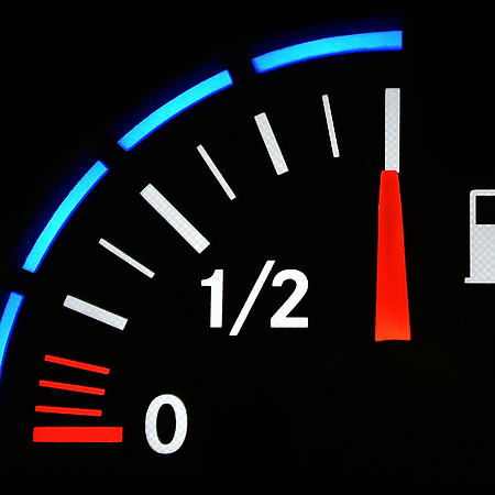 get fuel before your empty