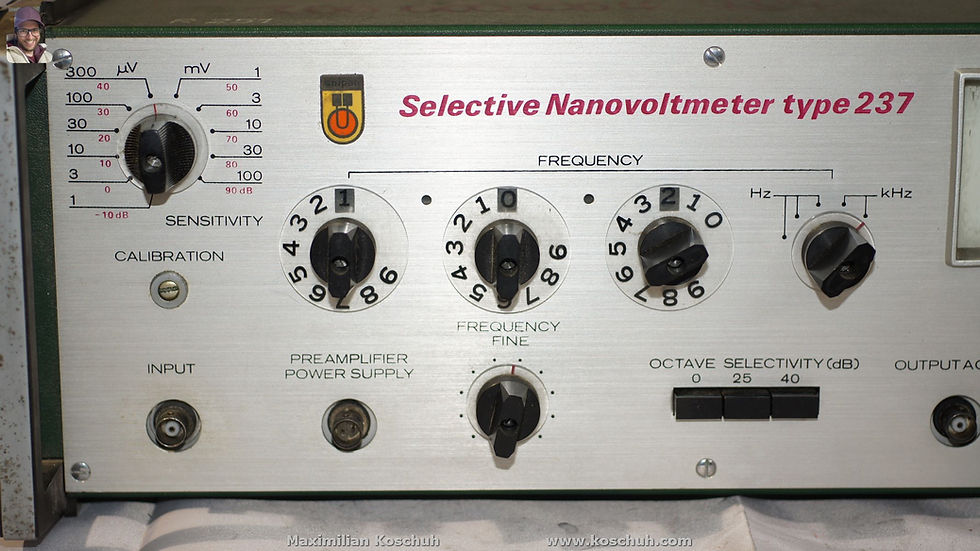 Miniaturbild: UNIPAN 237 Selective Nanovoltmeter Voltmeter nV