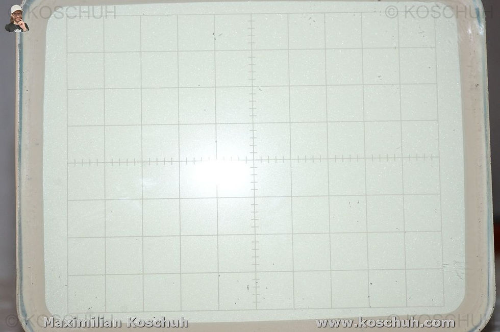 Miniaturbild: Tektronix T56511-31-1 Part No. 154-0531-00 CRT Cathode Ray Tube Osziröhre