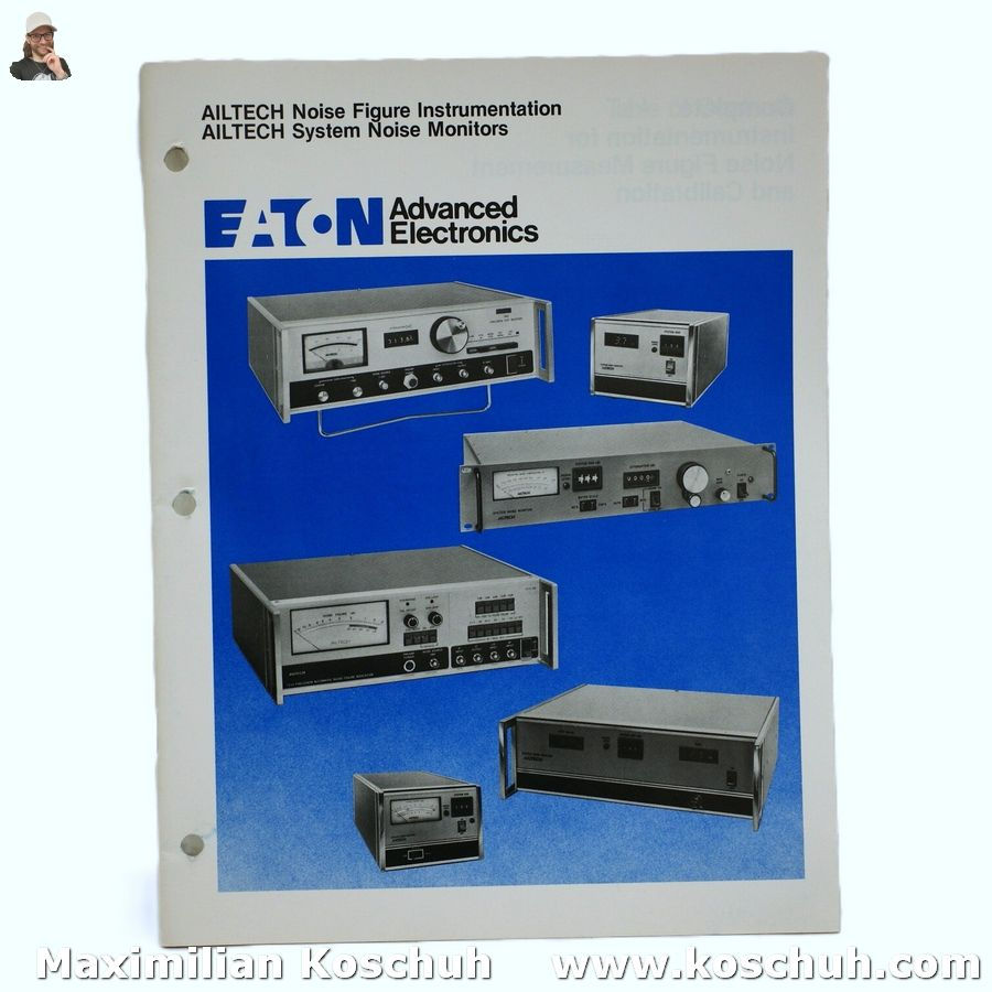 Ailtech Katalog Noise Eaton Catalog Vintage 80ies 70ies