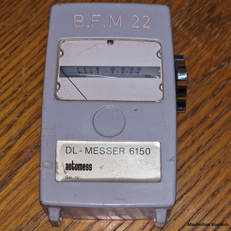 Miniaturbild: Automess DL-Messer 6150 (Vorgänger vom 6150ad) + Large Dosis Sonde 6150G-130