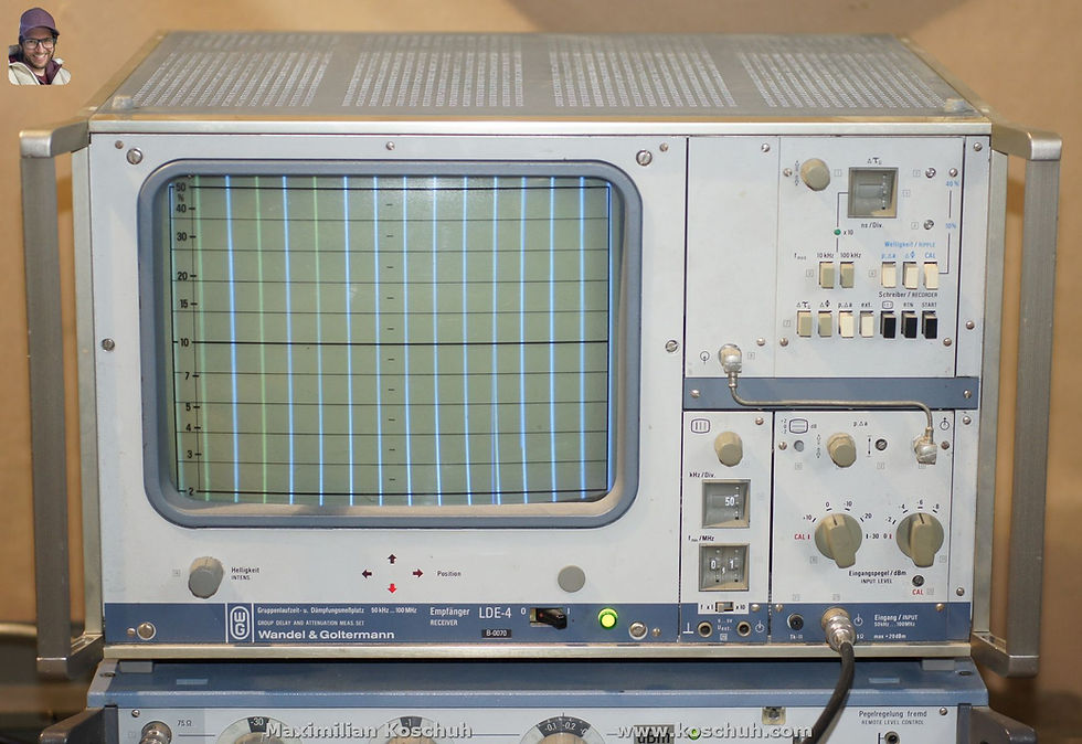 Miniaturbild: Wandel & Goltermann LDE-4 Empfänger Receiver