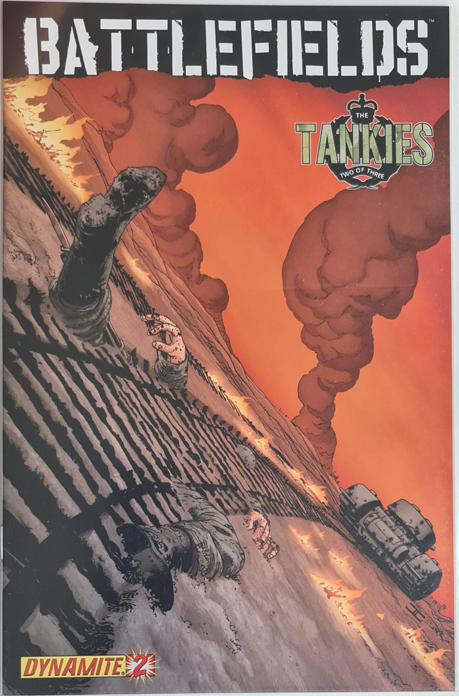 Battlefields: Tankies #2 of 3 (01/2009) NM - Dynamite