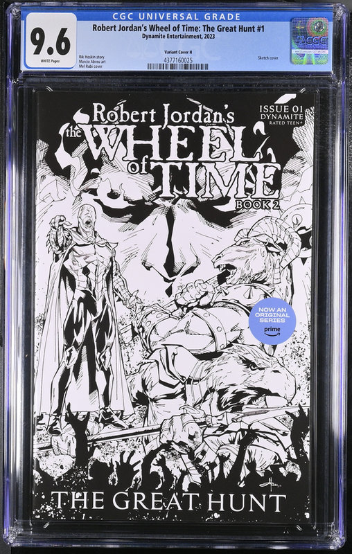 Wheel of Time: Great Hunt #1 (11/2023) - DF Rubi Sketch Art Ltd to 100 CGC 9.6