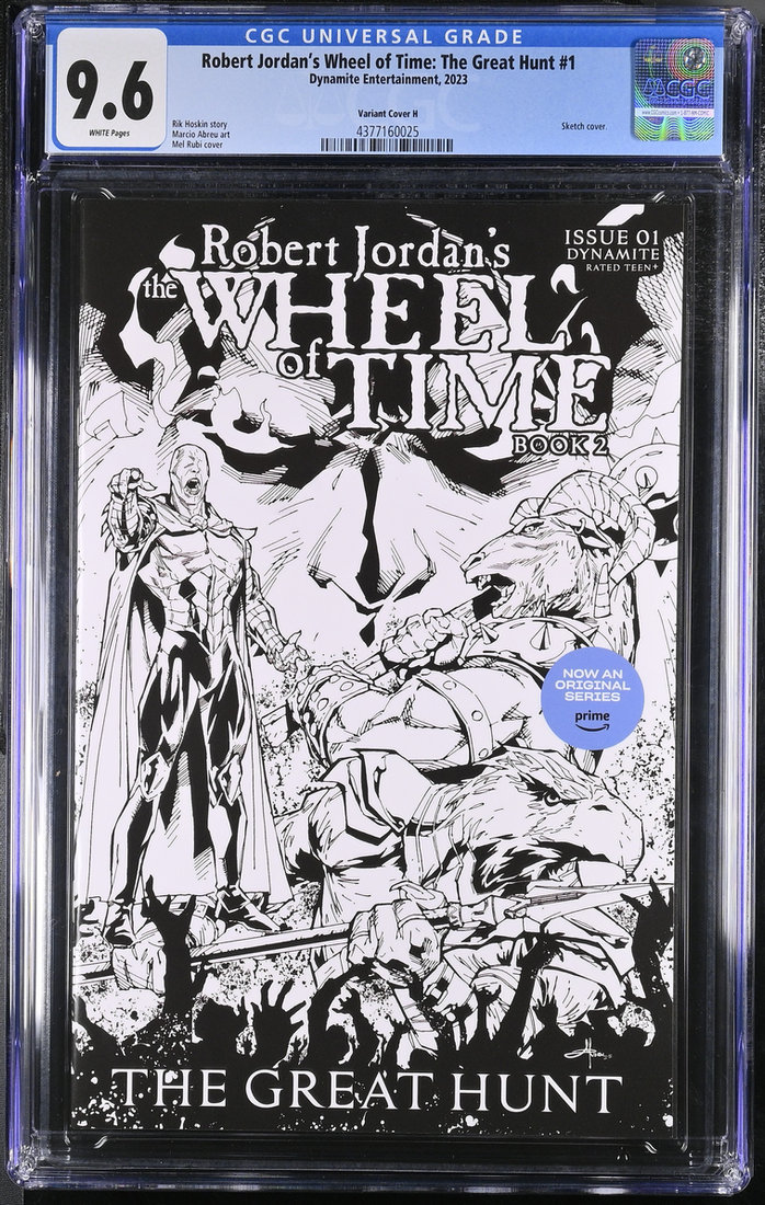 Wheel of Time: Great Hunt #1 (11/2023) - DF Rubi Sketch Art Ltd to 100 CGC 9.6