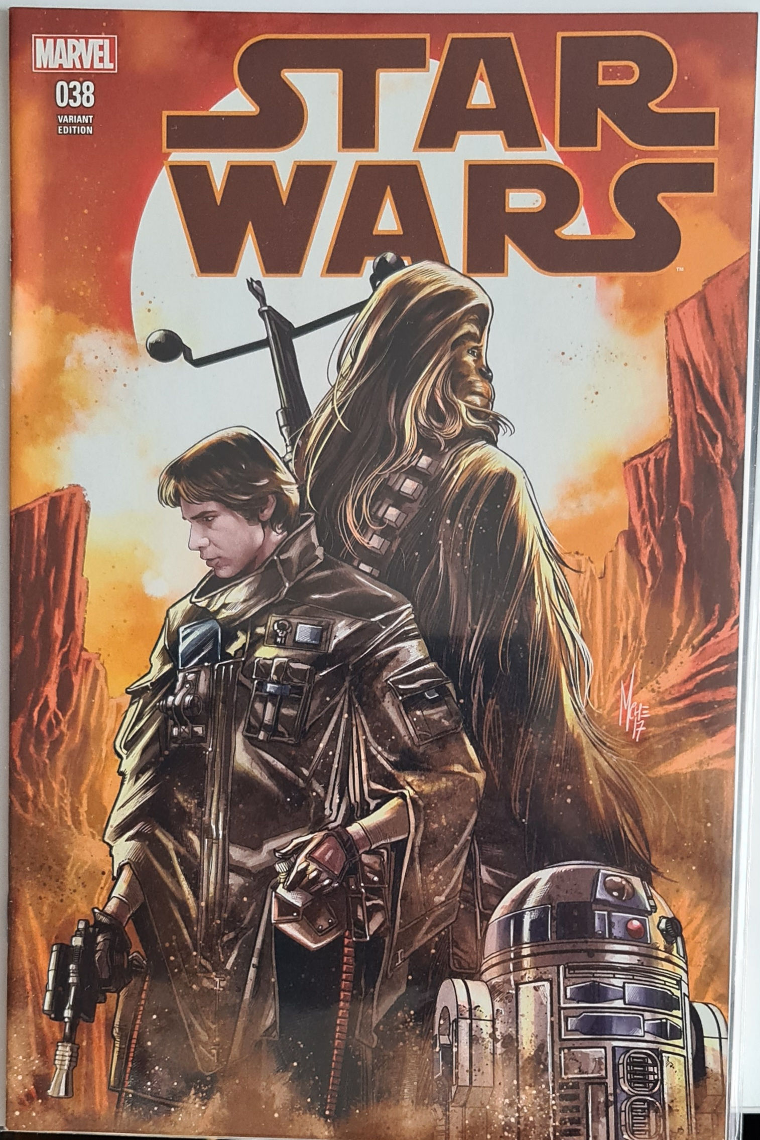 Star Wars #38 - Vol. 2 (01/2018) - Marco Checchetto Variant NM - Marvel