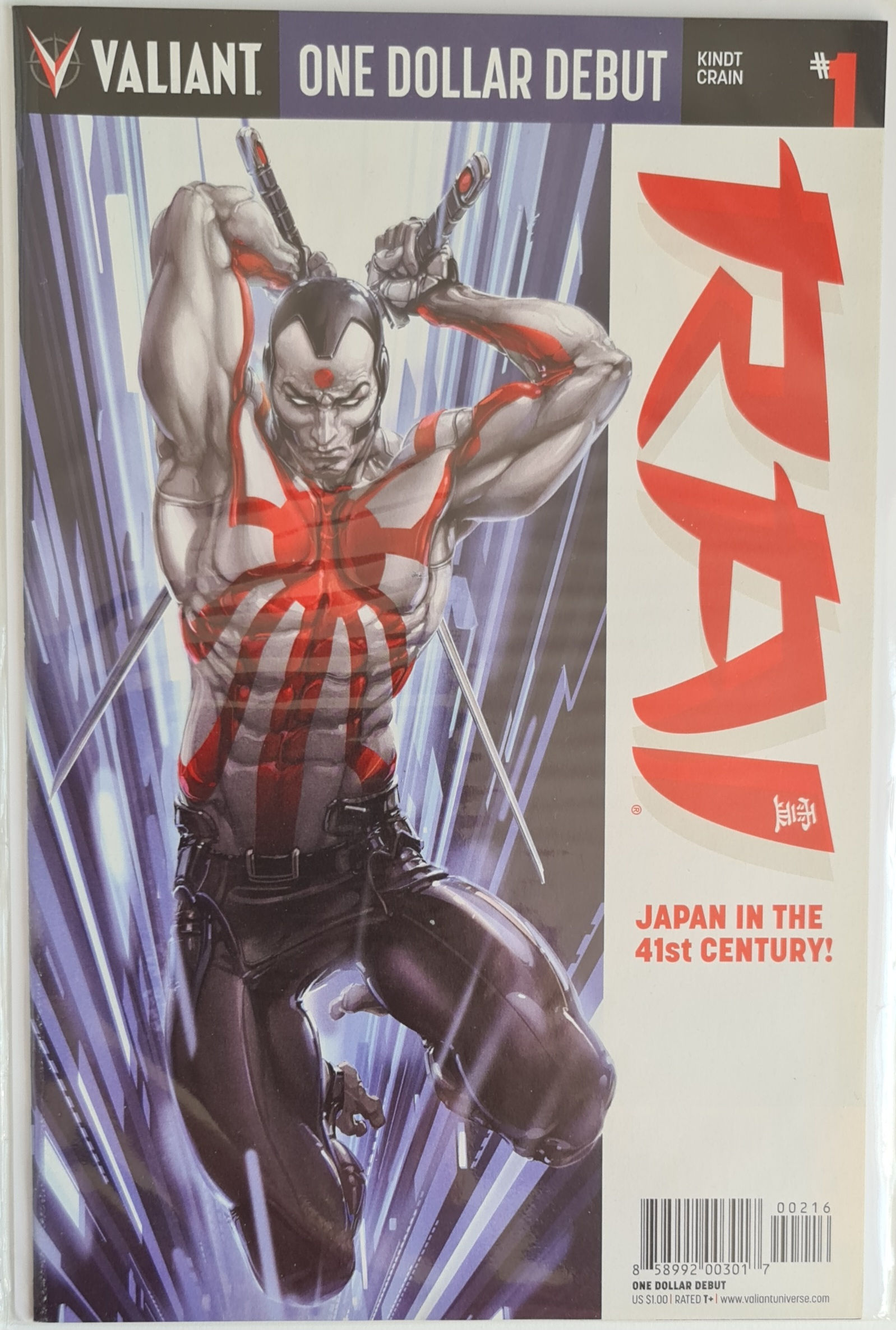 Rai #1 (10/2014) - One Dollar Debut F/VF - Valiant Entertainment