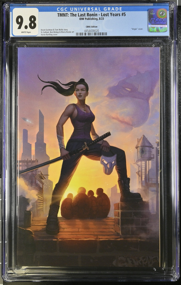 TMNT: Last Ronin - Lost Years #5 (08/1983) - Aaron Bartling Virgin Var CGC 9.8