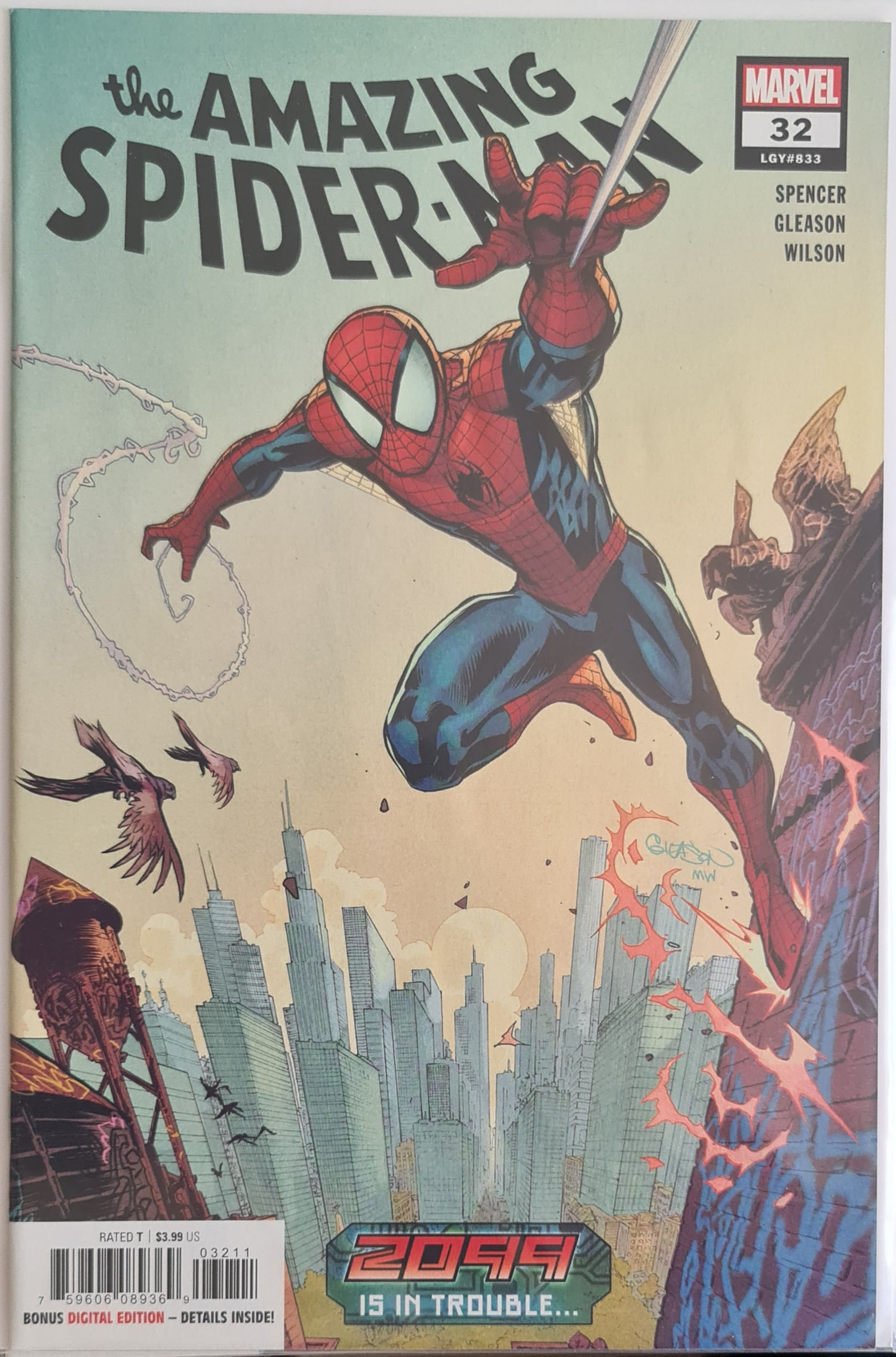 Amazing Spider-Man #32 (12/2019) - 1st Jamie Tolentino aka The Clairvoyant NM