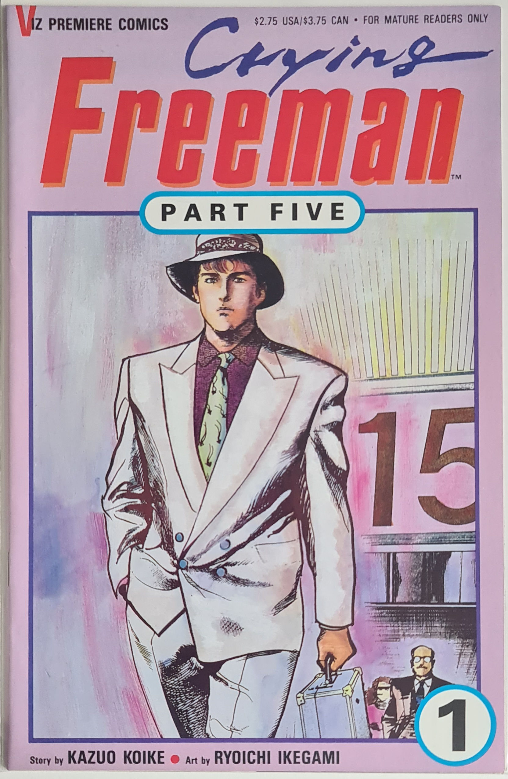 Crying Freeman - Part 5 #1 of 11 (01/1997) NM - Viz Media