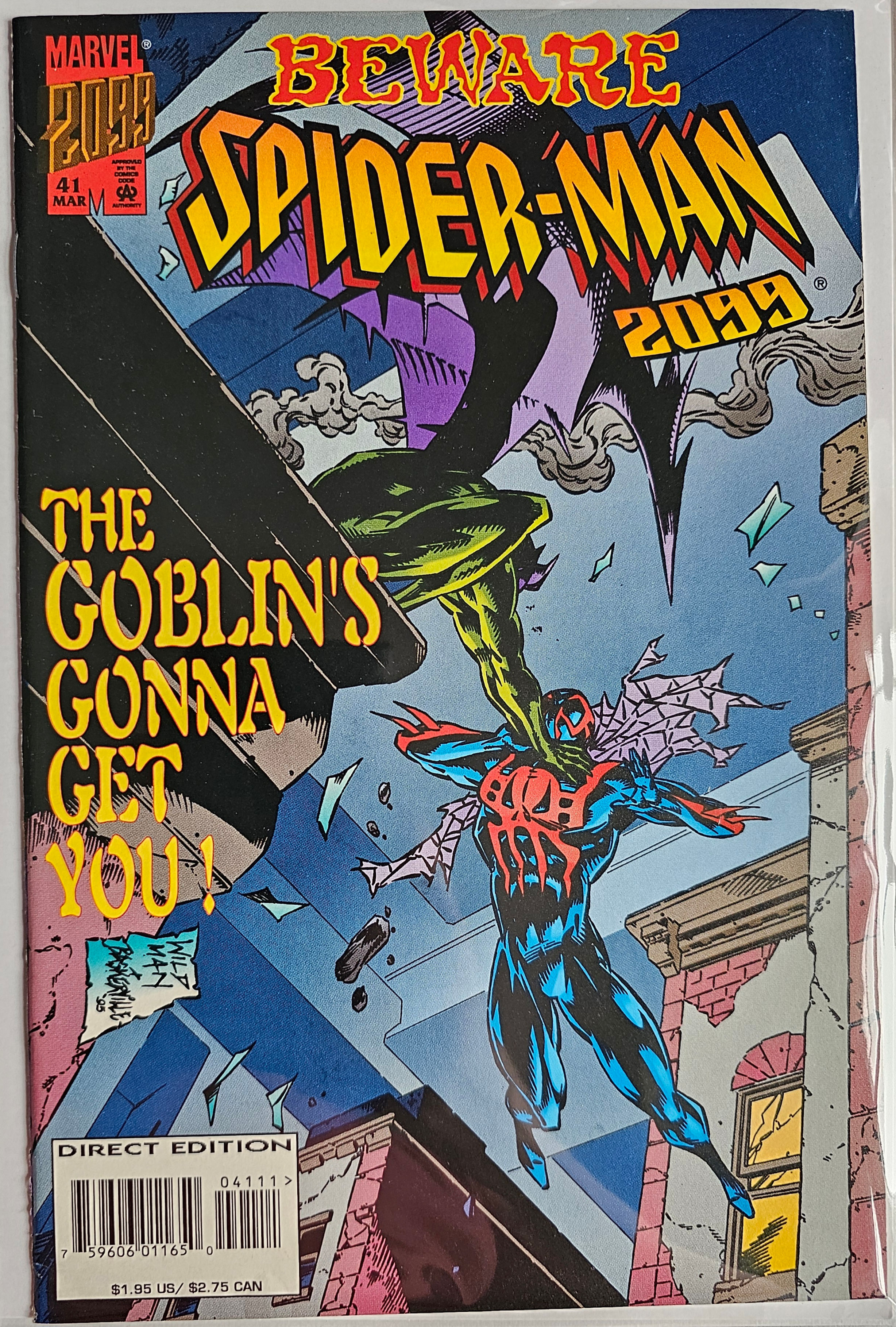 Spider-Man 2099 #41 - Vol. 1 (03/1996) VF/NM - Marvel