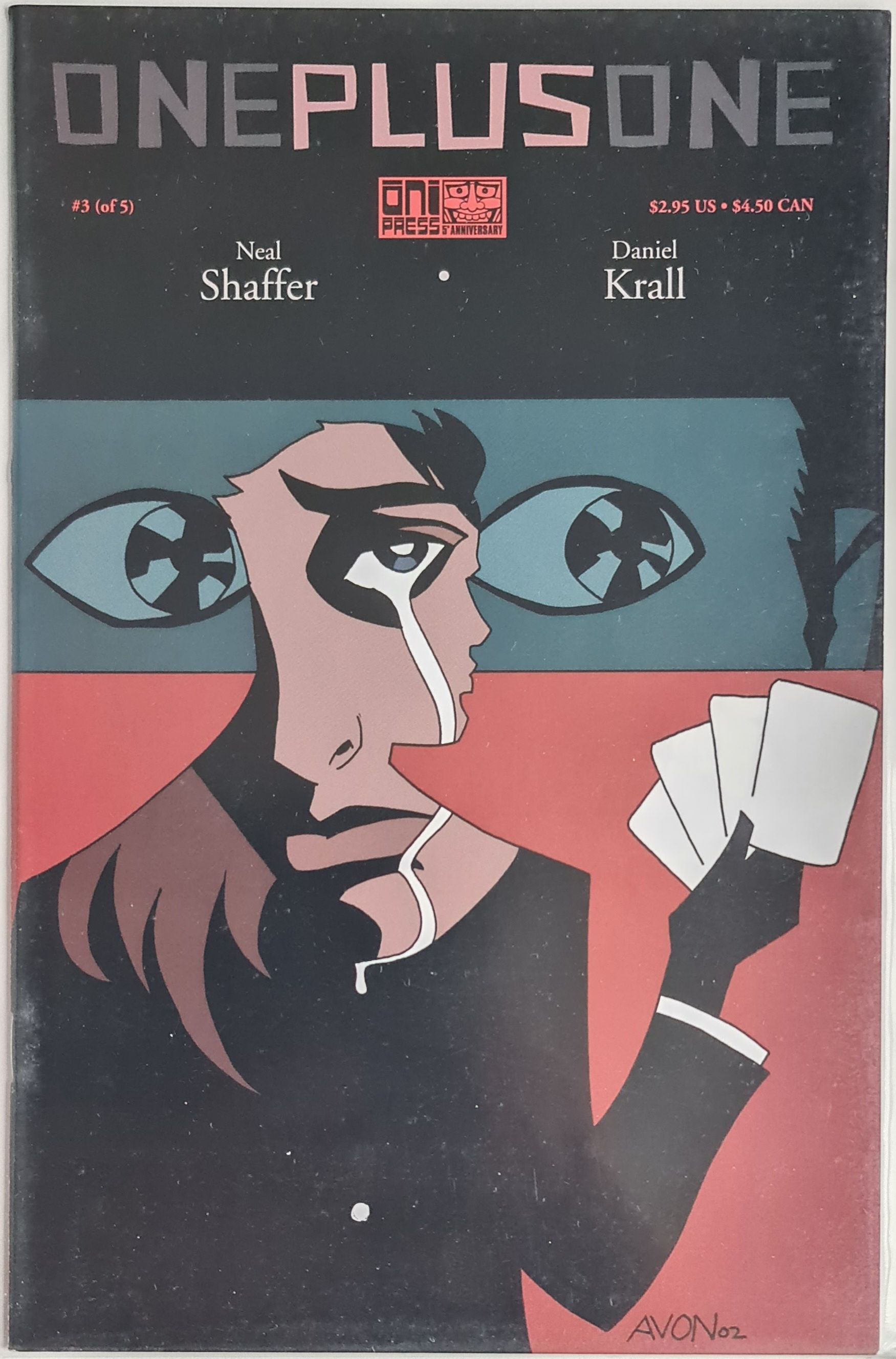 One Plus One #3 of 5 (01/2002) California - NM - Oni Press