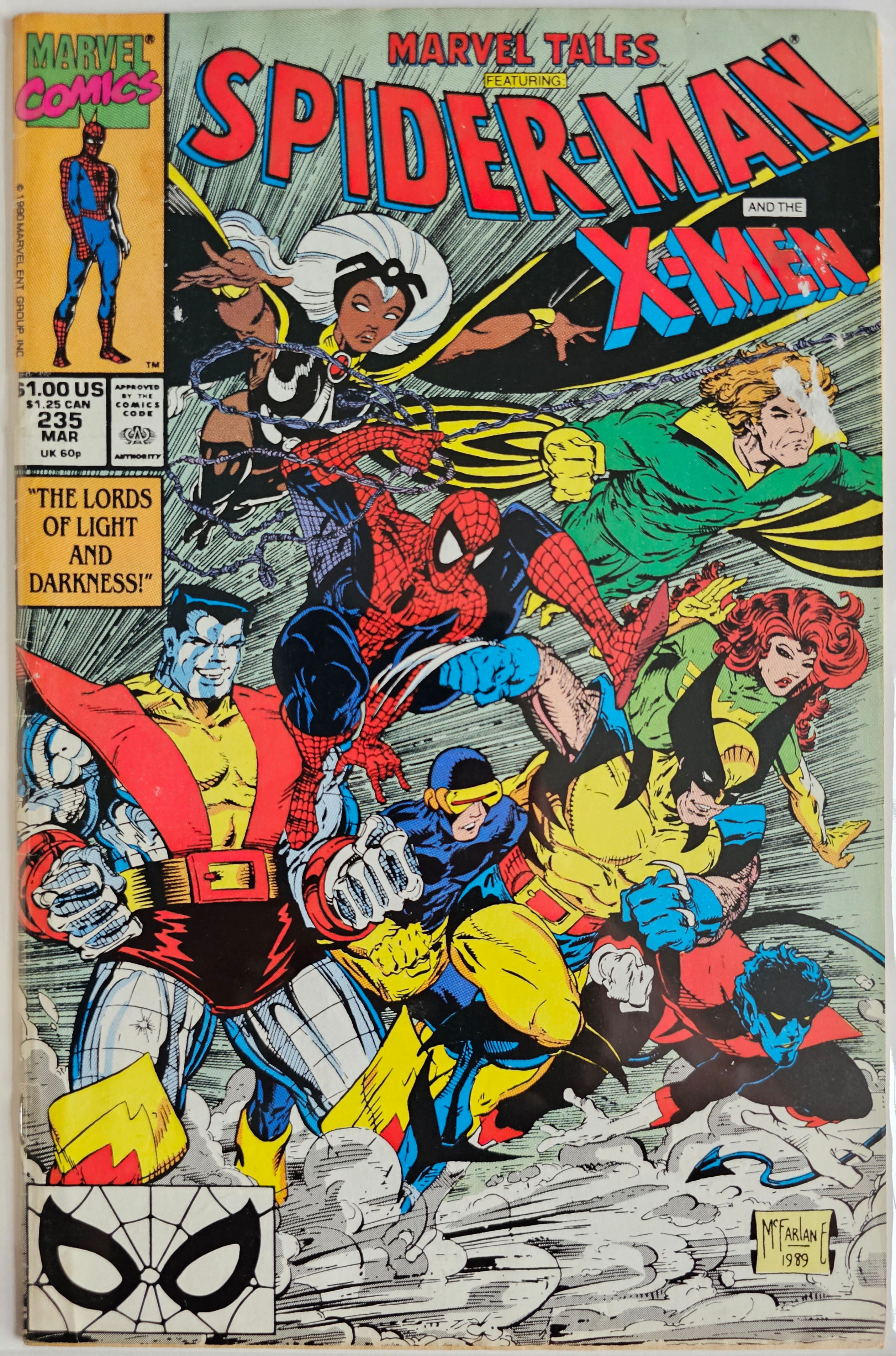 Marvel Tales #235 (03/1990) - Reprints Marvel Team-Up Annual 1 VG - Marvel