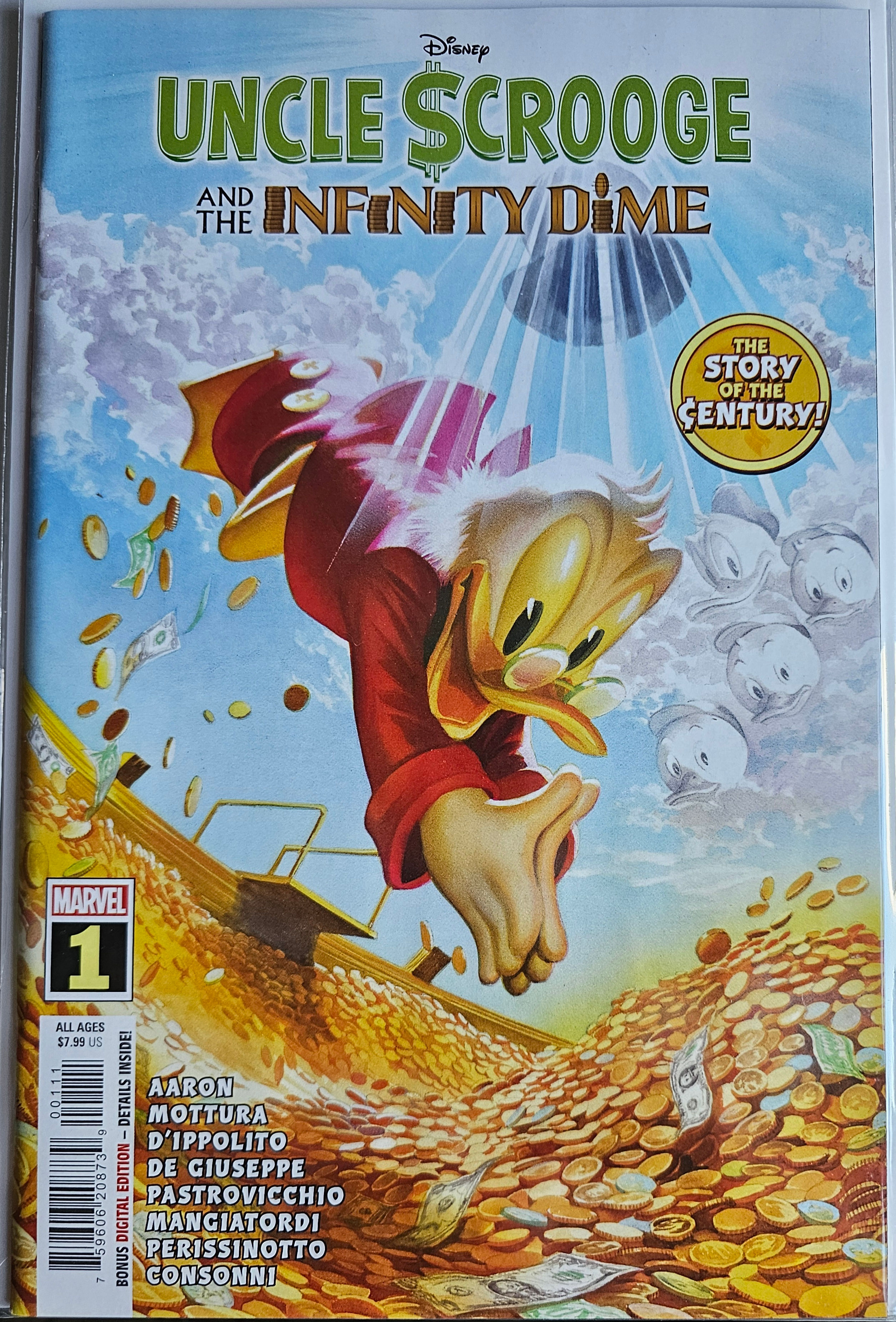 Uncle Scrooge and the Infinity Dime #1 One-Shot (08/2024) NM - Marvel
