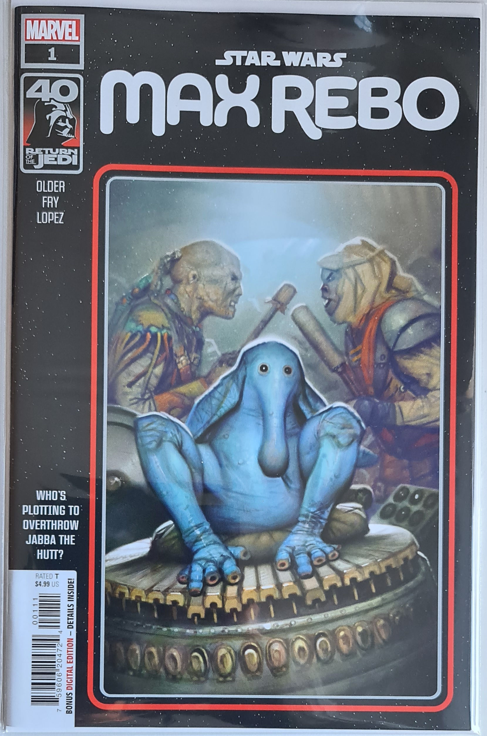 Star Wars: Return Of The Jedi - Max Rebo #1 One-Shot (10/2023) NM - Marvel