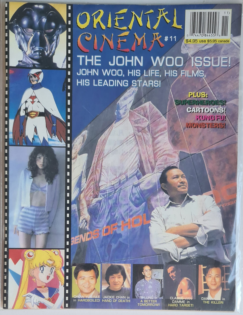 Oriental Cinema #11 (01/1996) - Magazine - John Woo - - Magazine - John Woo VG