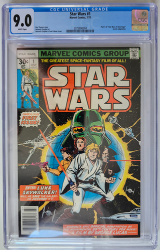 アメコミリーフ Star Wars: Jedi CGC 9.0 Star Wars #1 (07/1977) - 1st Star Wars Characters in Comics