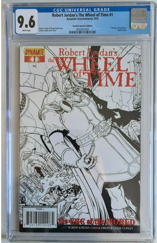 Wheel of Time: The Eye of the World #1 (05/2009) Conley B & W - CGC 9.6