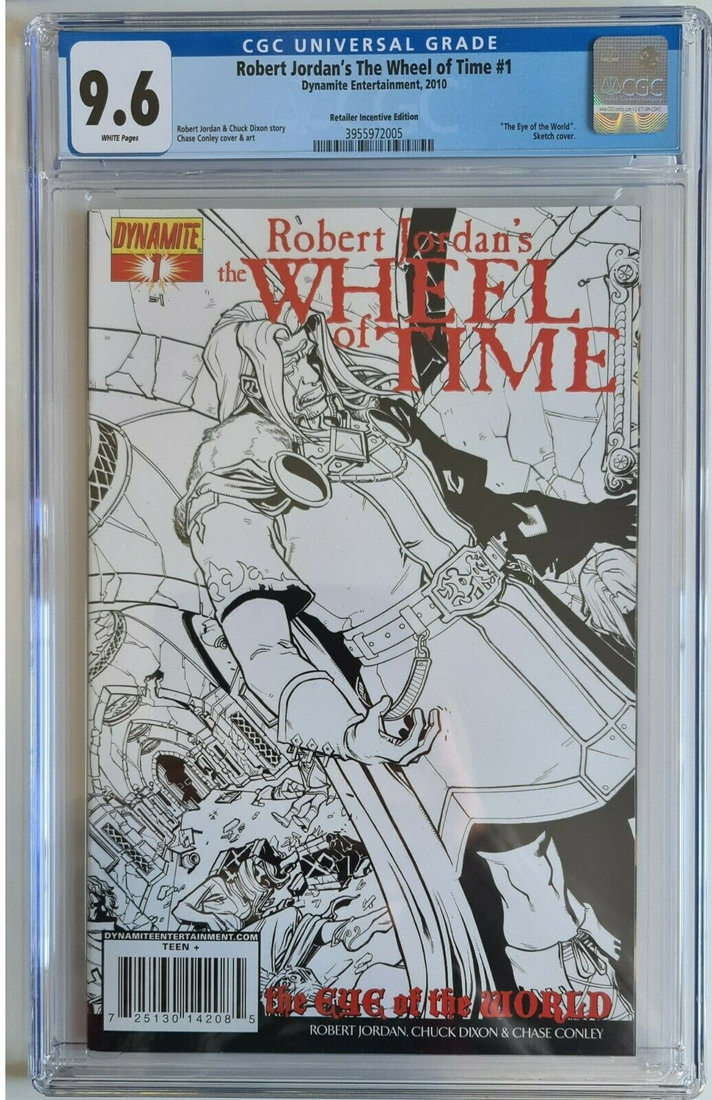 Wheel of Time: The Eye of the World #1 (05/2009) Conley B & W - CGC 9.6