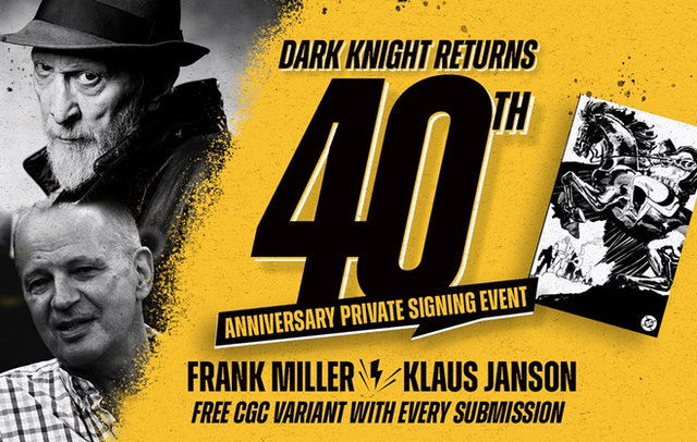 CGC Signature Series - Frank Miller, Klaus Janson