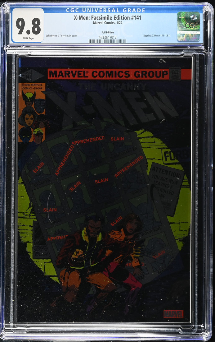 X-Men #141 - Vol. 1 (01/2024) - Facsimile Edition CGC 9.8 - Marvel