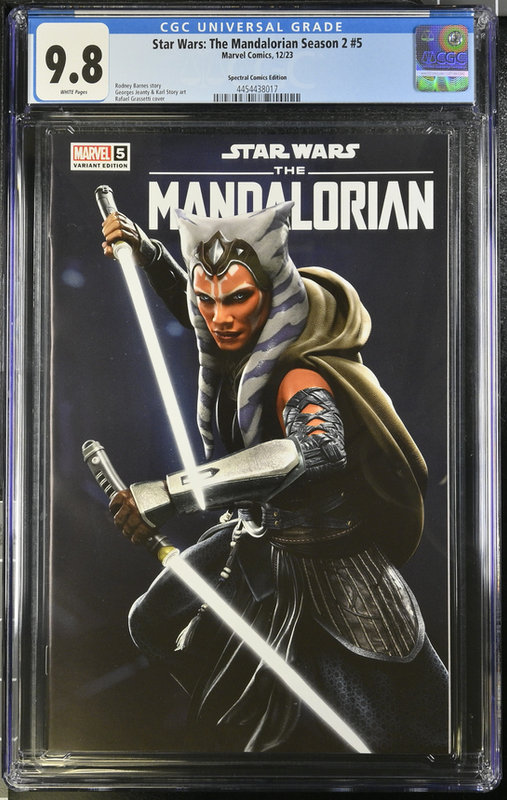 Star Wars: Mandalorian - Season 2 #5 (12/2023) - Grassetti Trade Var CGC 9.8