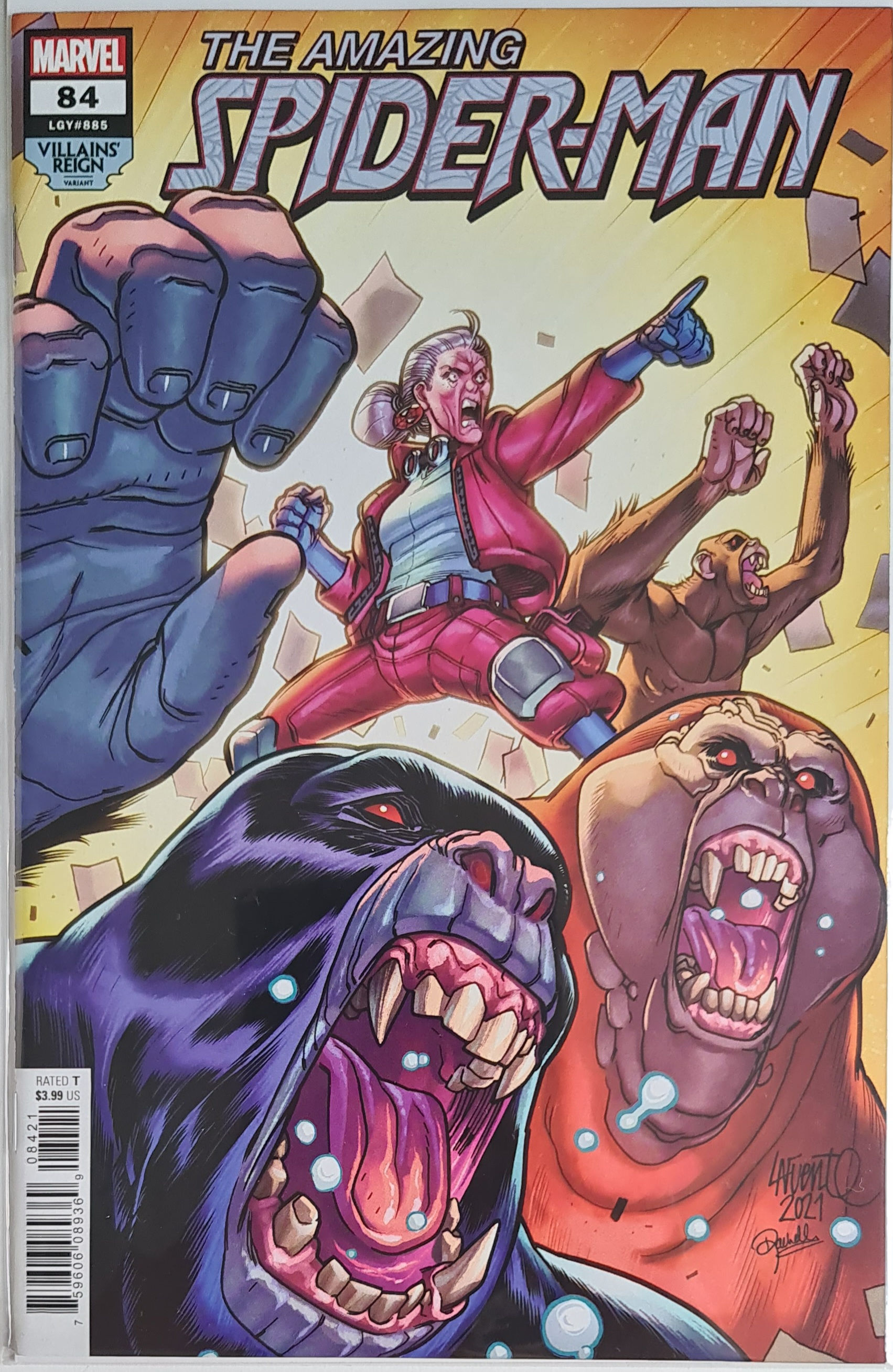 Amazing Spider-Man #84 (03/2022) Lafuente Devil's Reign Villain - NM - Marvel